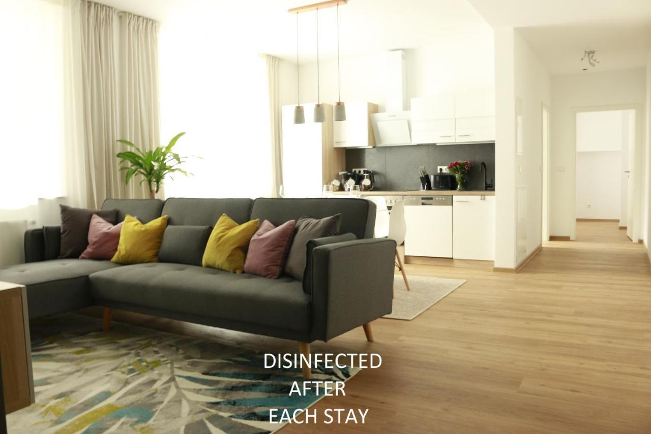 Am City Apartment 24H Self-Check-In, Free Parking, U-Bahn 350M, Netflix 뉘른베르크 외부 사진